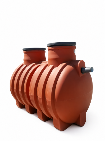 Fitinguri canalizare exterior - Fosa Septica Ecologica Bicamerala Aquaclean 3500 Litri 5-6 Persoane — Instaltub