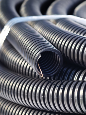 Tub negru de protectie Cenaflex 320N cu fir [1]