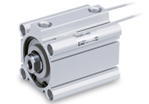 PNEUMATICA - SMC - CDQ2A63-75DCMZ, COMPACT CYLINDER Ø63 STR=75