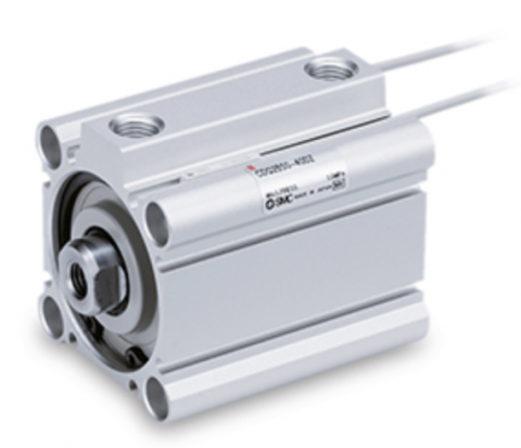 PNEUMATICA - SMC - CDQ2A80TF-20DZ, CILINDRU PNEUMATIC COMPACT D.A