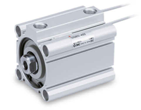 CILINDRII - SMC - ECDQ2WB40-15D, COMPACT CYLINDER Ø40 STR=15 , DOUBLE ROD