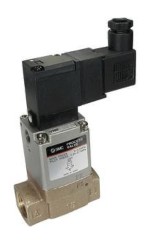 SOLENOID - SMC - EVNB412A-F25A-5D-Q, 2 PORT PROCESS VALVE