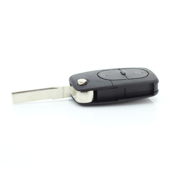 Audi carcasa cheie tip briceag, 2+1 butoane, buton panica [6]