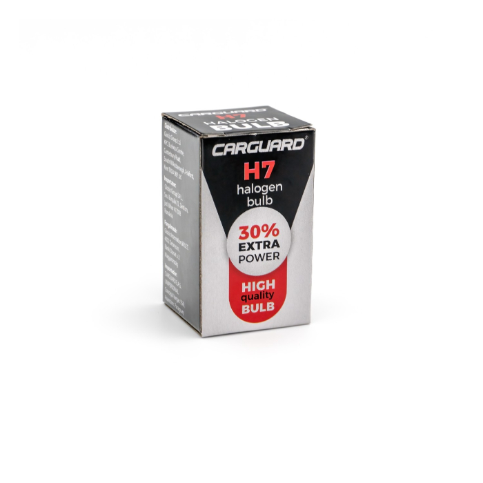 Bec Halogen H7 55W +30% Intensitate CarGuard [6]