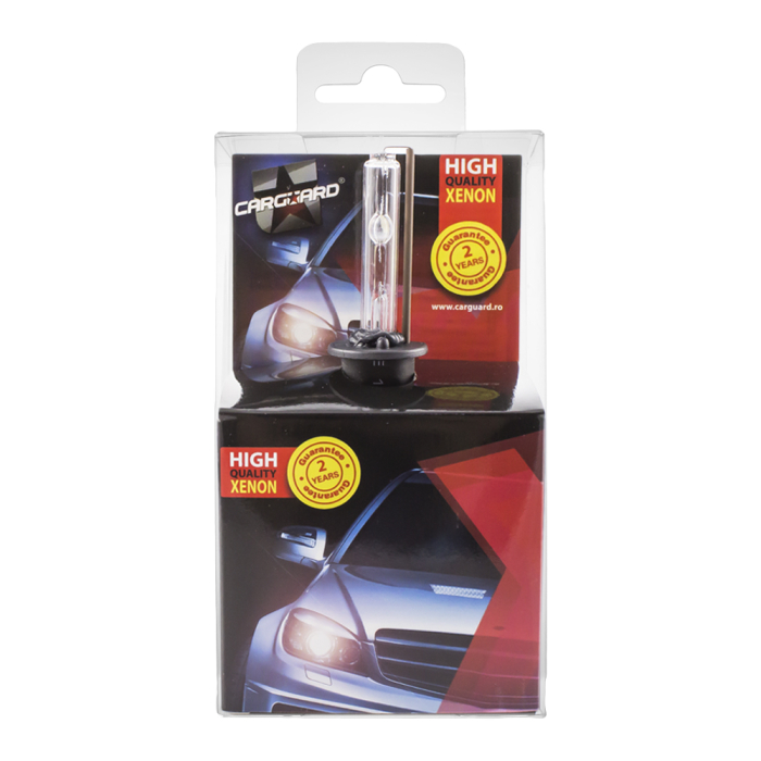 Bec Xenon H1 5000K CarGuard [2]