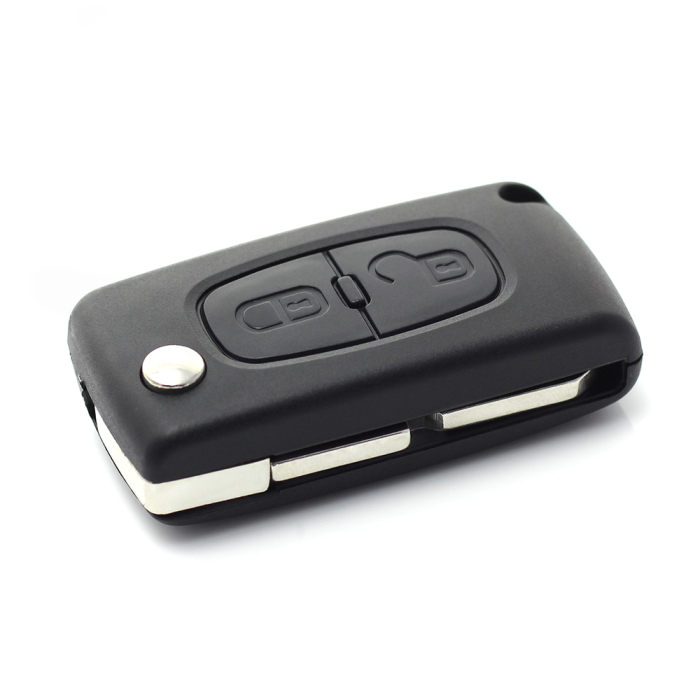 Carcasa tip cheie briceag Citroen Peugeot 406 2 butoane lama NE78-SH2 [7]