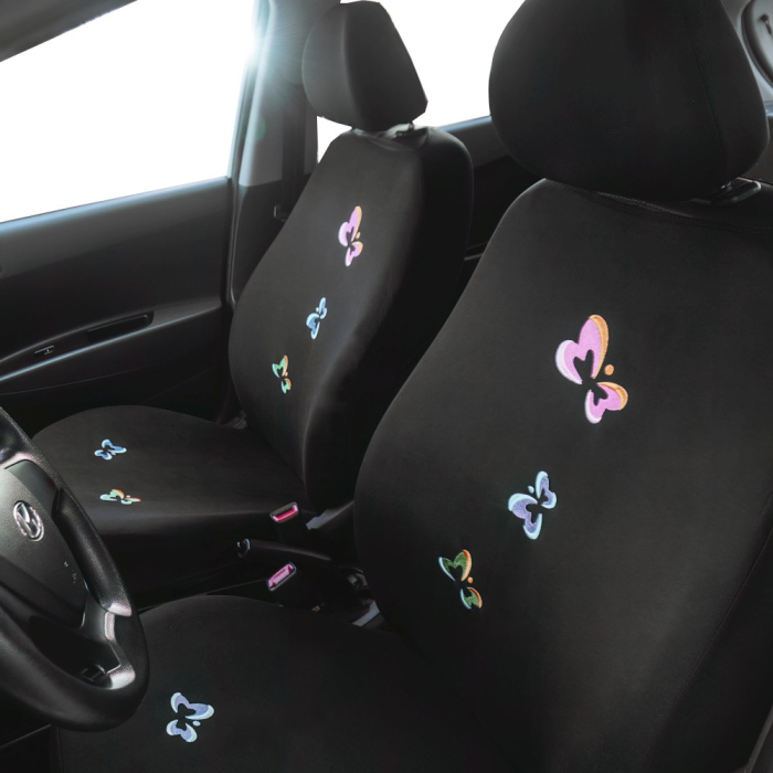 Huse universale pentru scaune auto, cu fluturasi protecție interior auto [2]