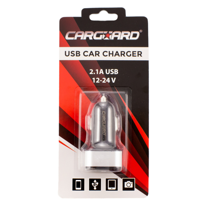 Incarcator auto USB 2100 mA 2 porturi incarcare rapida [2]