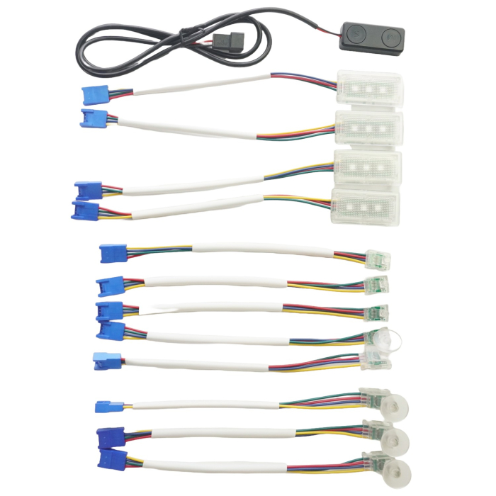 Kit lumini ambientale Profesionale RGB Dynamic - 2 buc [6]