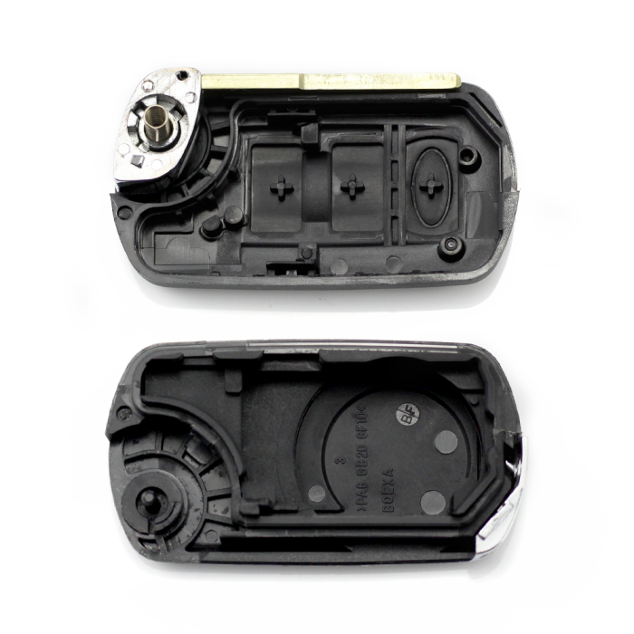 Carcasa cheie tip briceag 3 butoane accesorii auto [2]
