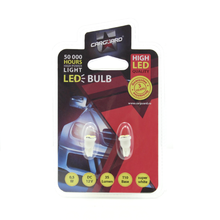 LED T10 35lm Interior Auto Set 2 buc [4]