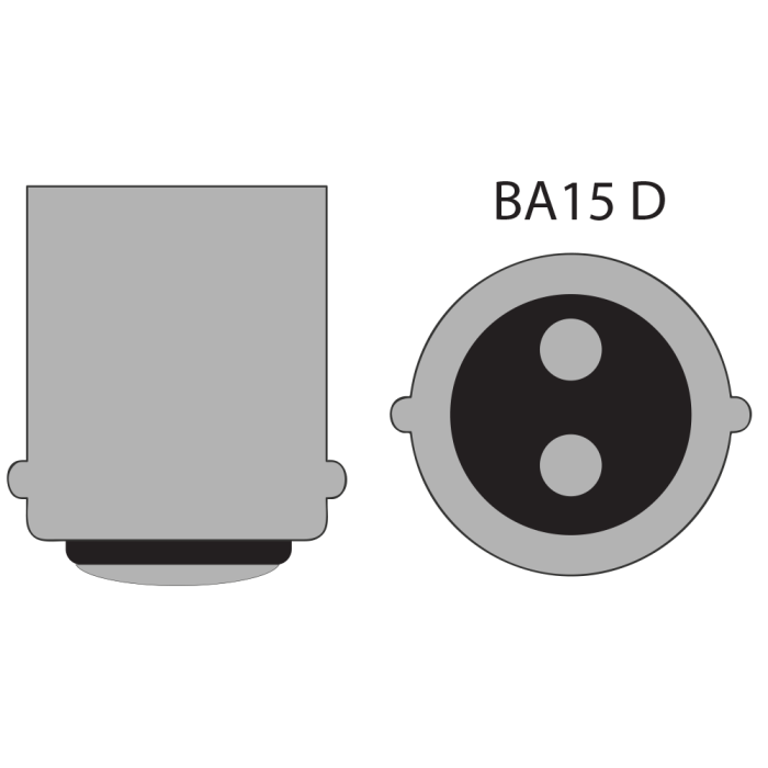 LED BA15D CAN-Bus 400lm 6000K Stop/Marsarier Auto Set 2 buc [4]