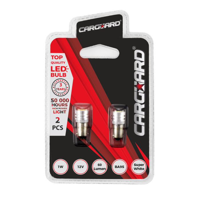 LED BA9S 60lm Interior Auto Set 2 buc [2]