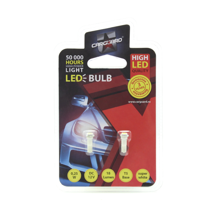 LED T5 18lm 6000K Interior Auto Set 2 buc [4]