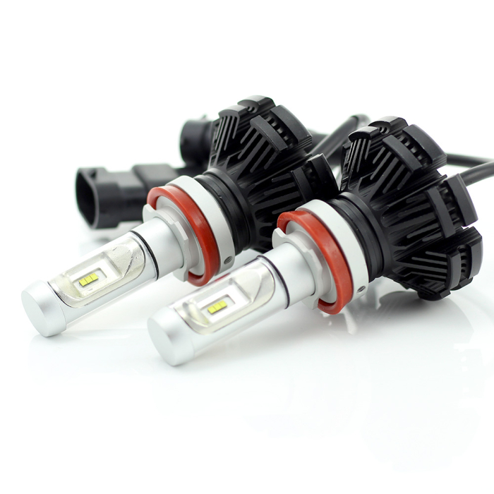 LED H8 bec auto iluminare faruri soclu H8 [3]