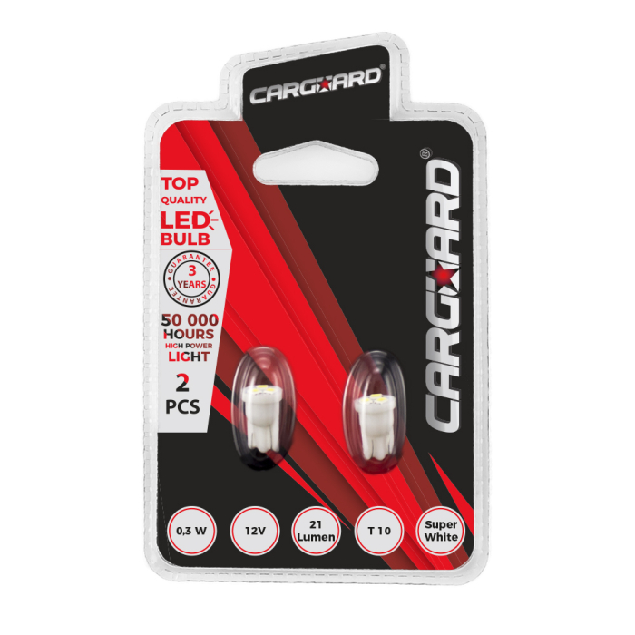 LED T10 21lm 6000K Pozitie Interior Auto Set 2 buc [2]