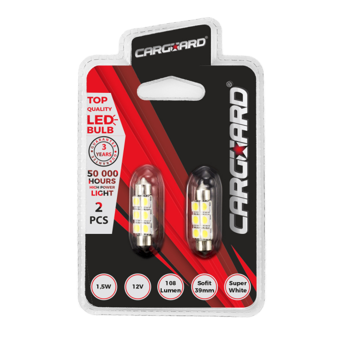 LED Sofit 39mm 108lm 6000K Plafoniera Auto Set 2 buc [2]