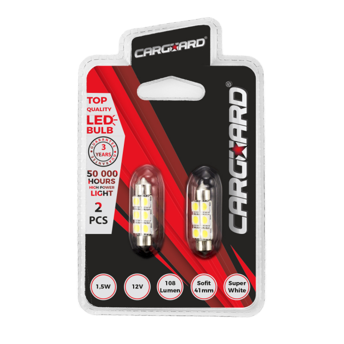 LED Sofit 41mm 108lm 6000K Plafoniera Auto Set 2 buc [2]