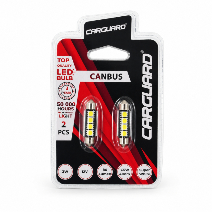 LED Sofit CAN-Bus 72lm 6000K Plafoniera Set 2 buc [2]