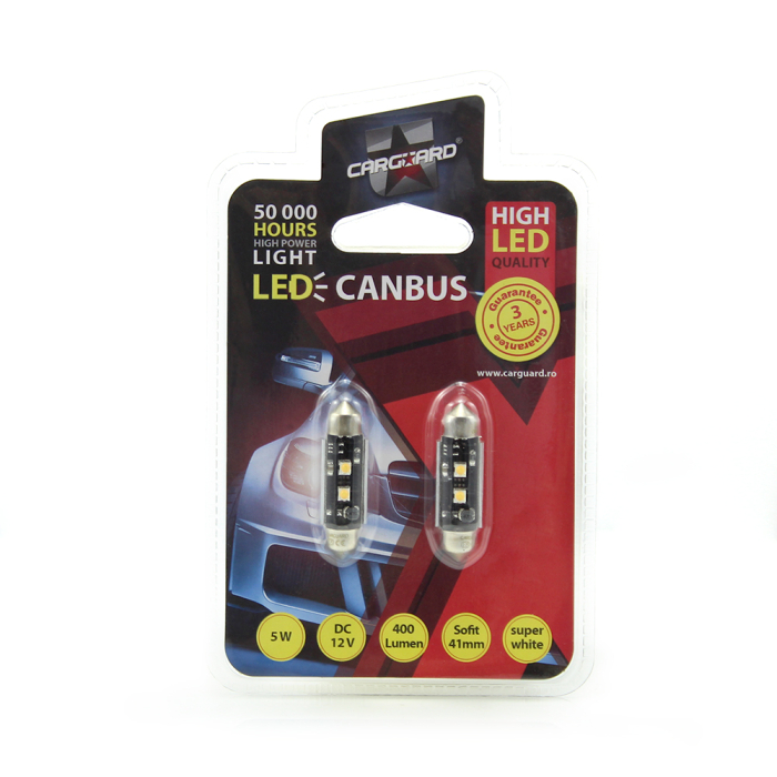 LED Sofit CAN-Bus 400lm 6000K Plafoniera Set 2 buc [4]