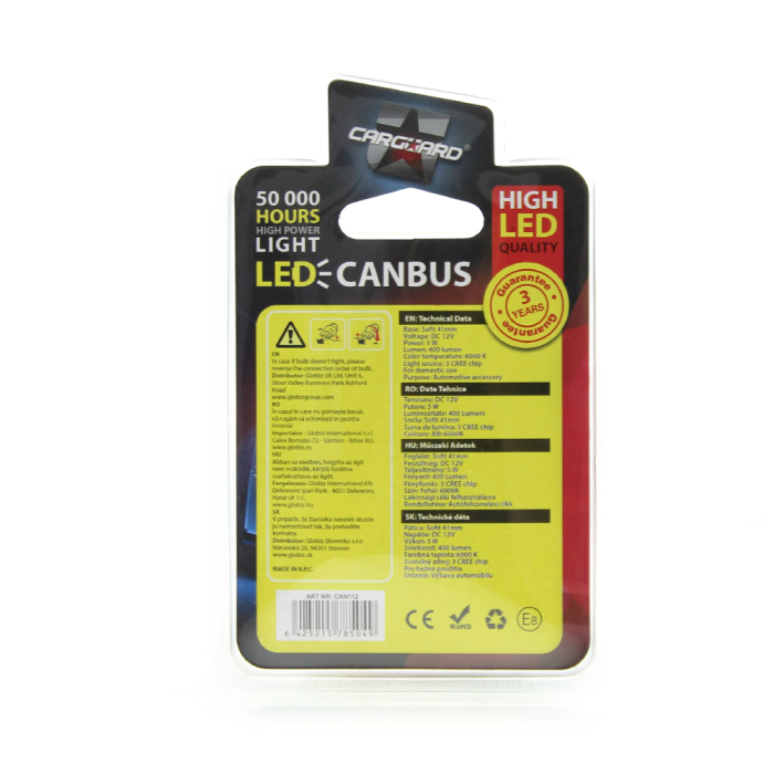 LED Sofit CAN-Bus 400lm 6000K Plafoniera Set 2 buc [5]