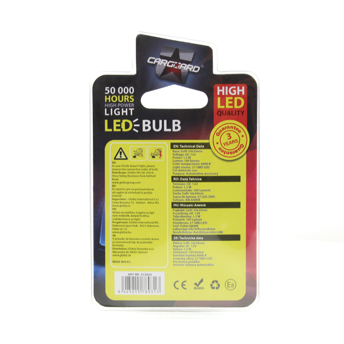LED Sofit 189lm 6000K Plafoniera Auto Set 2 buc [4]
