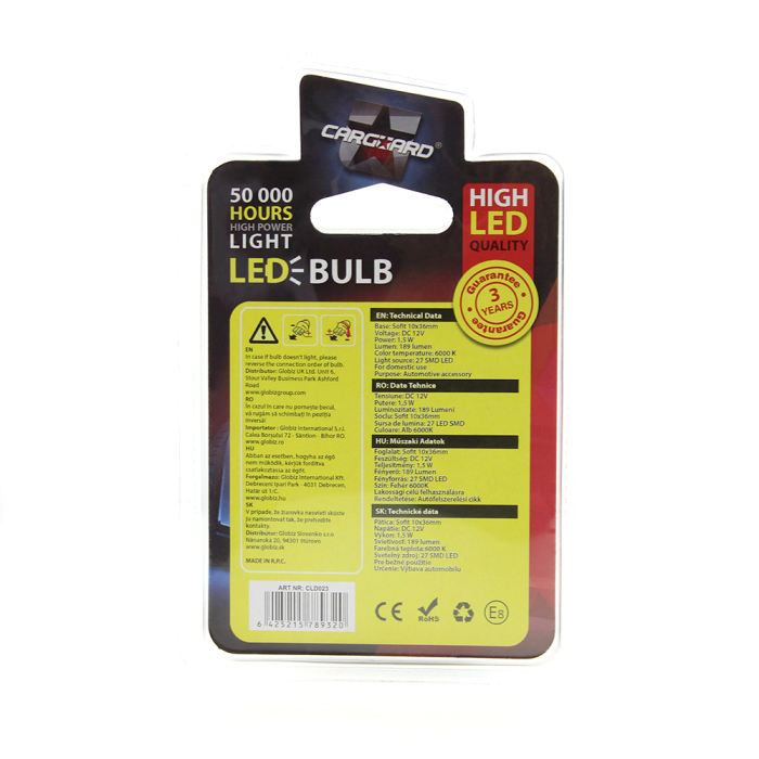 LED Sofit 189lm 6000K Plafoniera Auto Set 2 buc [4]