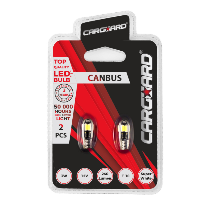 LED T10 CAN-Bus 240lm Interior Auto Set 2 buc [2]
