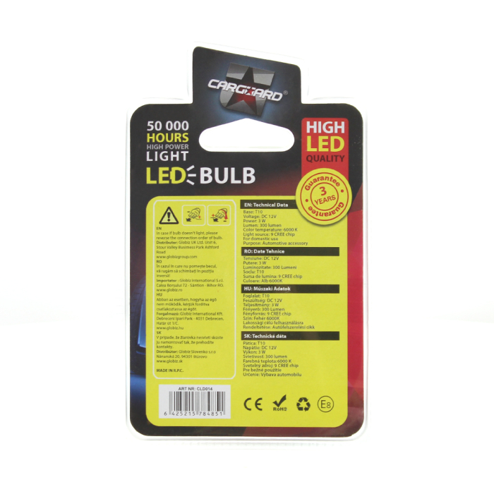 LED T10 300lm Interior Auto Set 2 buc [5]