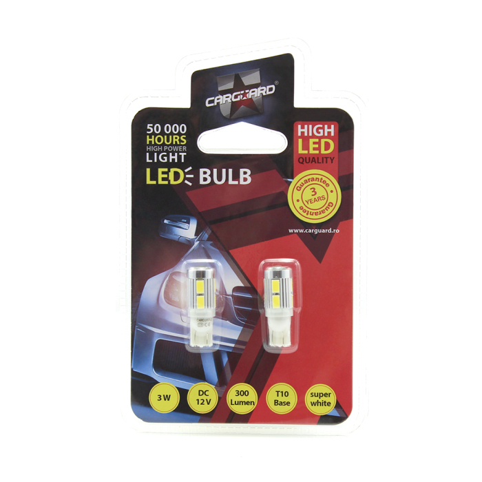 LED T10 300lm Interior Auto Set 2 buc [4]