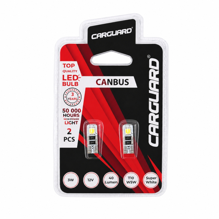 LED T10 CAN-Bus 36lm Interior Auto Set 2 buc [2]