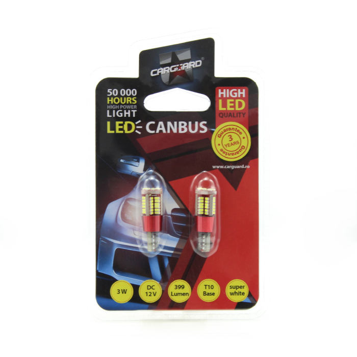 LED T10 CAN-Bus 399lm Interior Auto Set 2 buc [6]