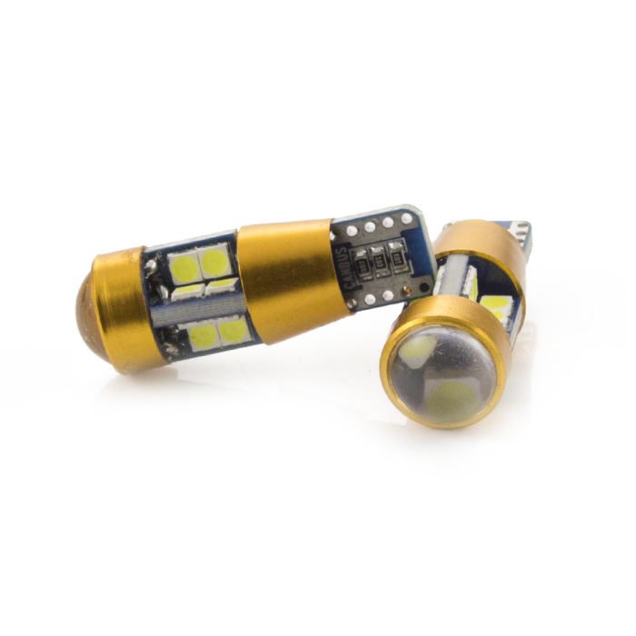 LED T10 CAN-Bus 300lm Alb Auto Set 2 buc [4]