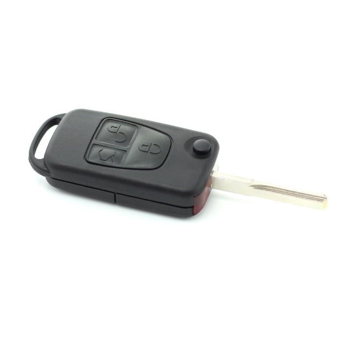 Carcasa tip cheie briceag cu 3 butoane Mercedes Benz accesoriu auto [4]