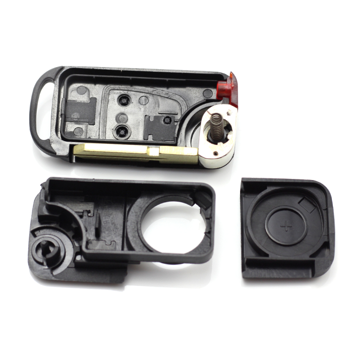 Carcasa tip cheie briceag cu 3 butoane Mercedes Benz accesorii auto [2]