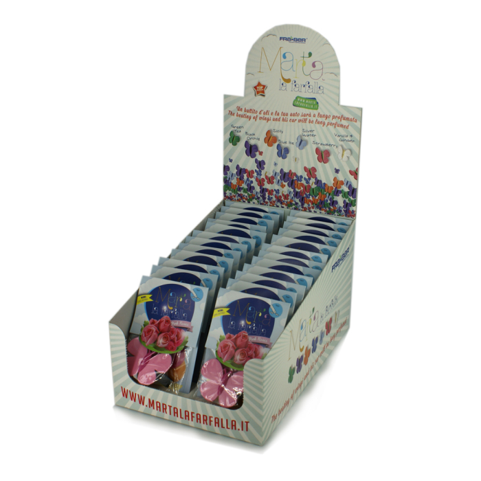 Odorizant Auto Fluturas - Strawberry parfum auto căpșuni [6]