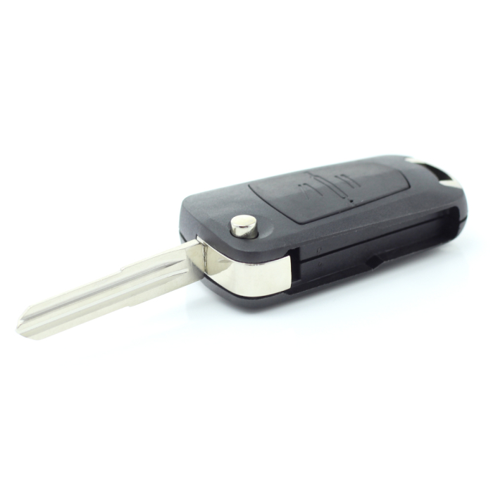 Carcasa tip cheie briceag cu 2 butoane, lama pe dreapta, accesorii auto [8]