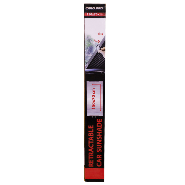 Parasolar auto retractabil 150 x 70cm ventuze puternice protecție [9]