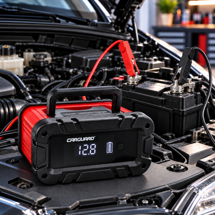 Redresor auto inteligent 12V/24V, 10A/5A, încărcător baterii [5]