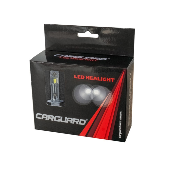 Set 2 Becuri Auto LED H1 14W Off Road 1400 Lumeni 6000-7000K [2]