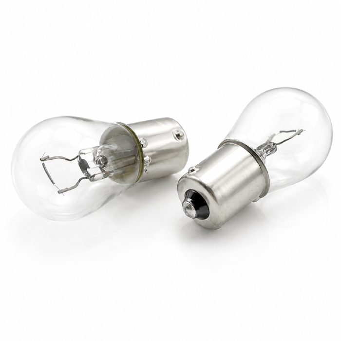 Set 2 Becuri Auto P21W 21W CarGuard [2]