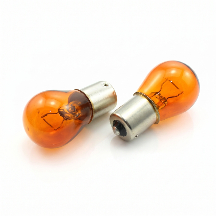 Set 2 Becuri Auto PY21W 21W CarGuard [4]