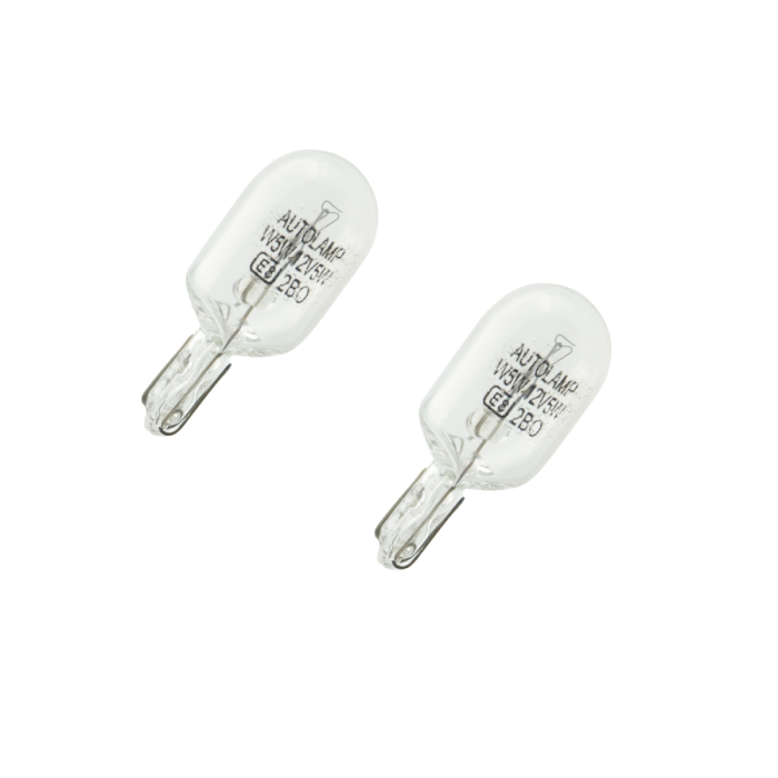 Set 2 Becuri Auto W5W 12V 5W CarGuard [2]