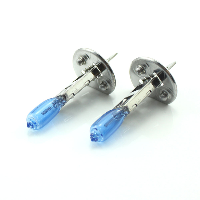 Set 2 Becuri Halogen H1 100W +130% Long Life CarGuard [4]