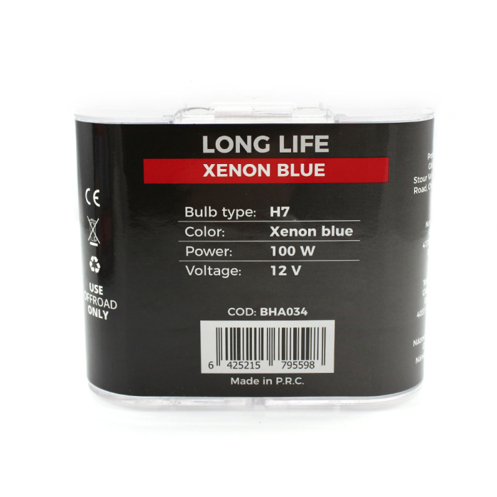 Set 2 Becuri Halogen H7 100W +130% Long Life CarGuard [5]