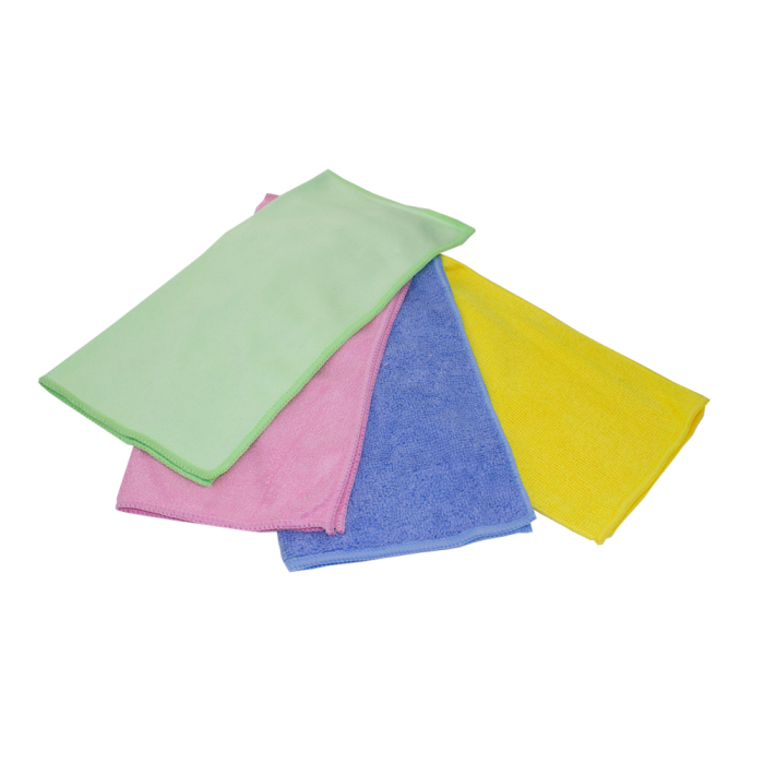 Set 4 lavete microfibra 30x30cm curățare auto [2]