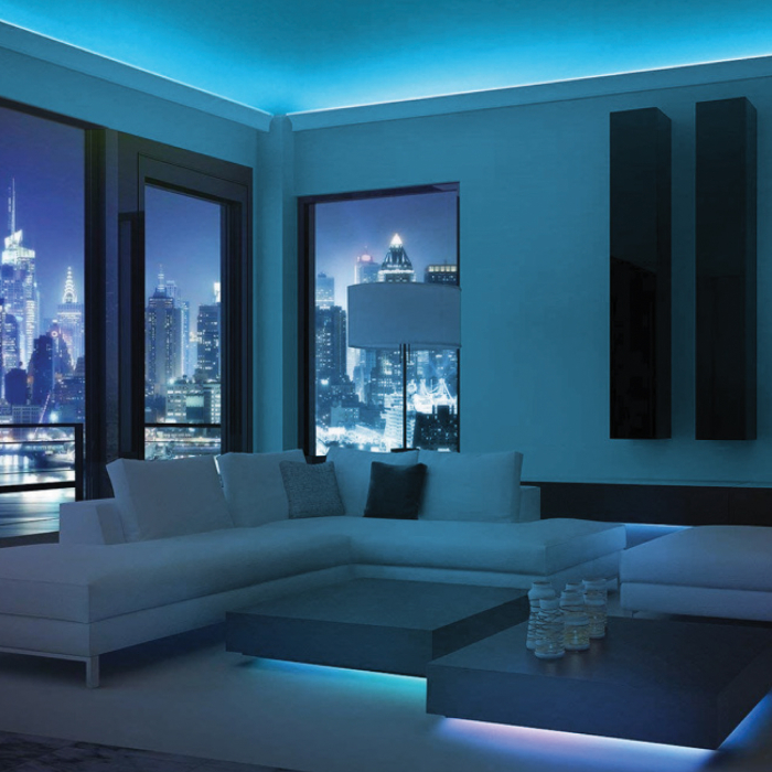 LED Banda RGB 5m 36W Iluminare Decorativa Auto Set 2 buc [2]
