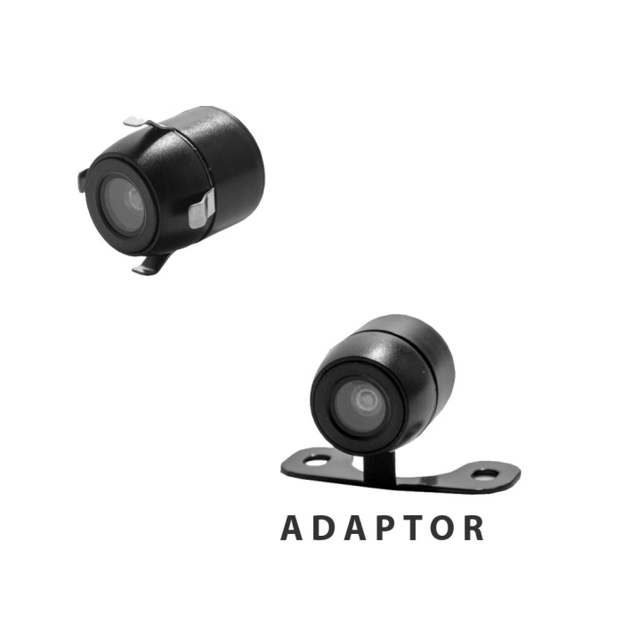 Set senzori de parcare cu camera video si ecran in oglinda retrovizoare sistem parcare auto [4]