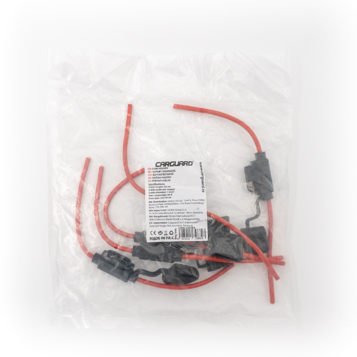 Set suport siguranta auto tip MIDI etanse 5 buc cablu cupru 12V [3]