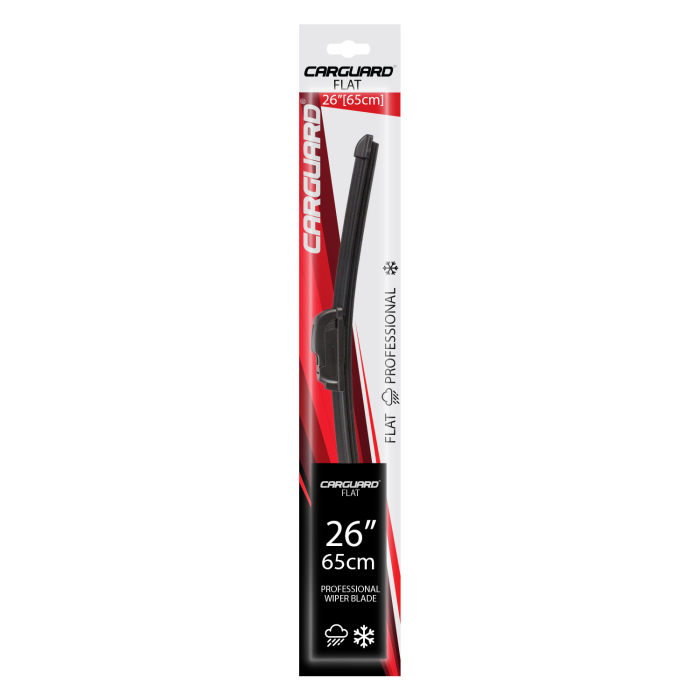 Ștergător Parbriz FLAT 26"/65cm Universal - CarGuard [2]